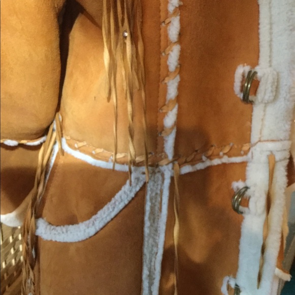 Shearling Lambskin Handmade Jacket - Picture 2 of 8